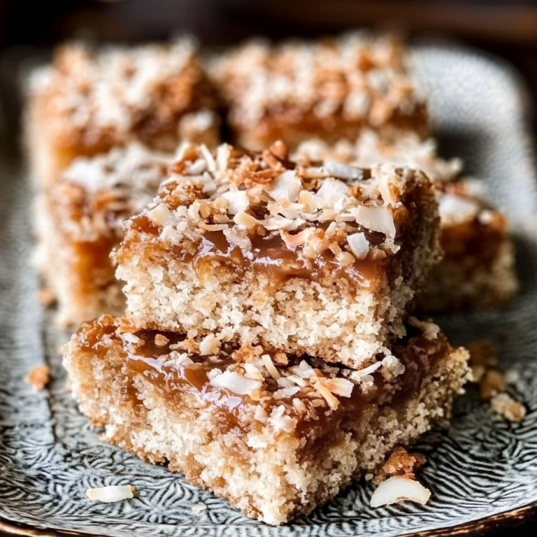 Irresistible Caramel Coconut Bars Recipe You’ll Love!