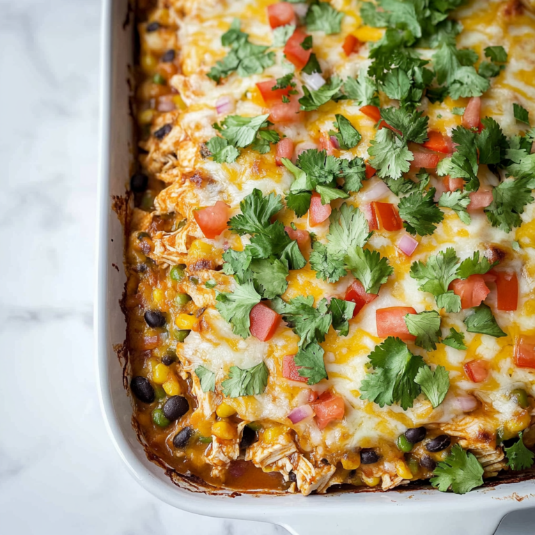 Easy Chicken Burrito Casserole: Family-Approved Delight
