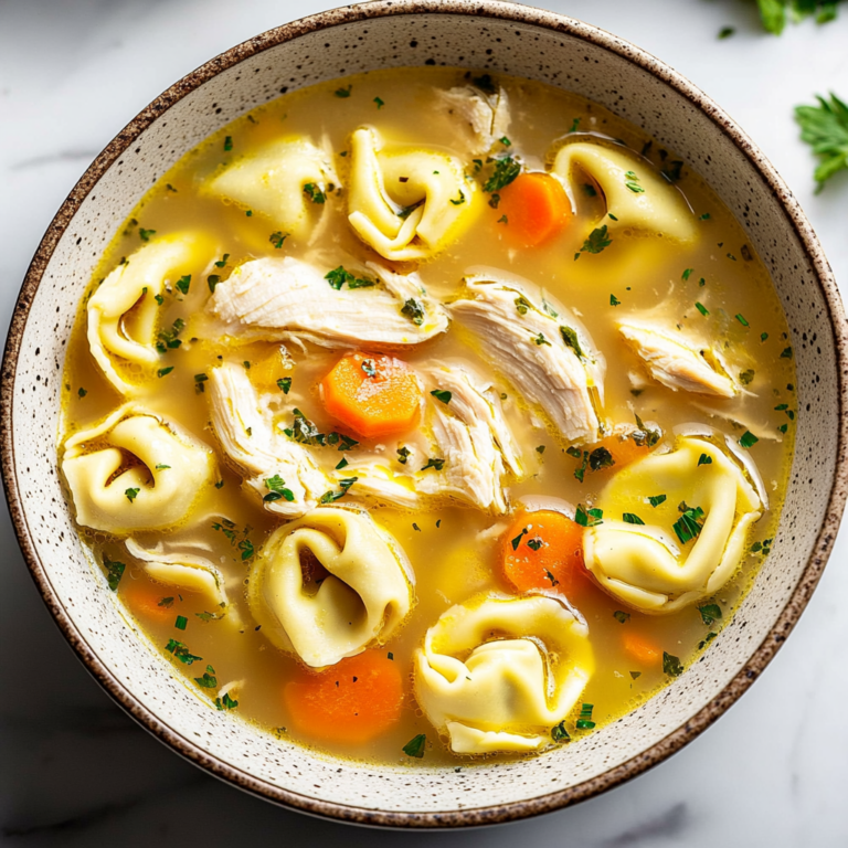 Cozy Chicken Tortellini Soup: A Hearty Comfort Food Delight