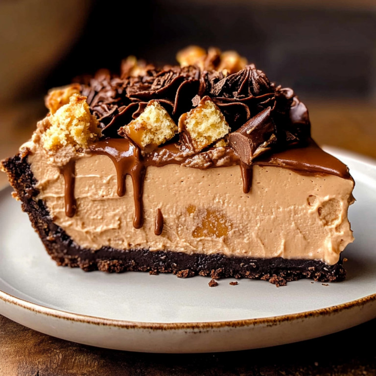 Irresistible No-Bake Chocolate Peanut Butter Pie Recipe