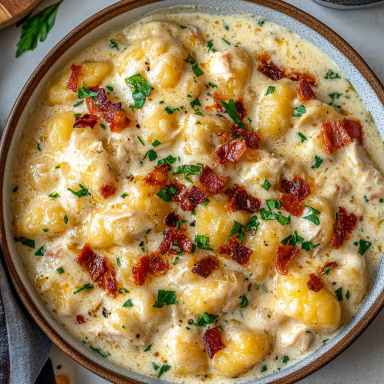 Irresistible Creamy Crack Chicken Gnocchi Recipe