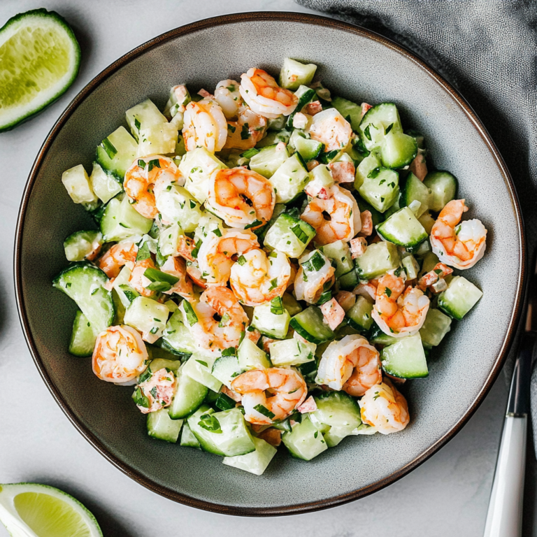 Refreshing Cucumber Shrimp Salad Recipe for Summer Bliss
