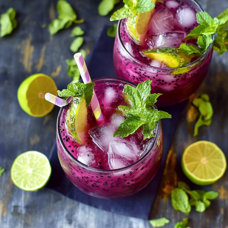 Refreshing Dragon Fruit Juice Mojito Recipe to Try Today!