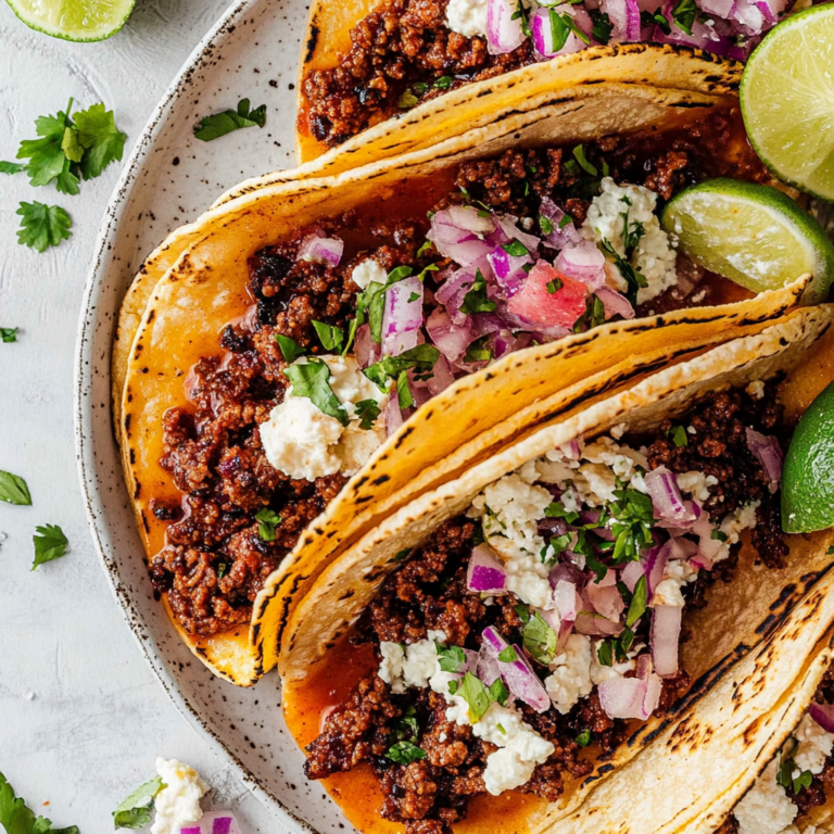 Flavorful Ground Pork Tacos: Quick & Easy Dinner Delight