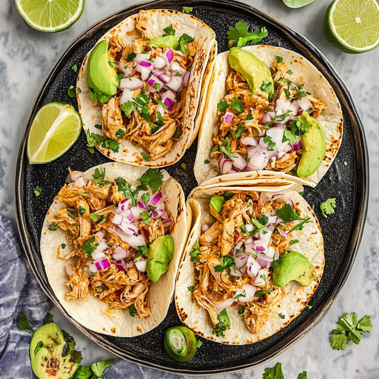 Irresistible Healthy Crockpot Chicken Tacos Recipe