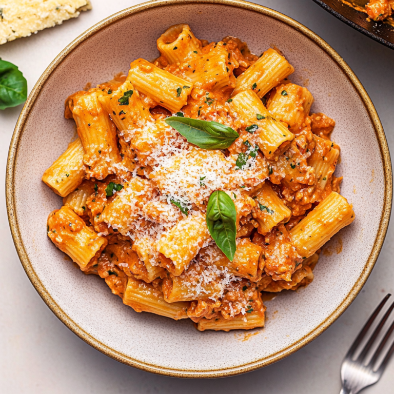 Creamy High Protein Cottage Cheese Pasta Sauce Recipe