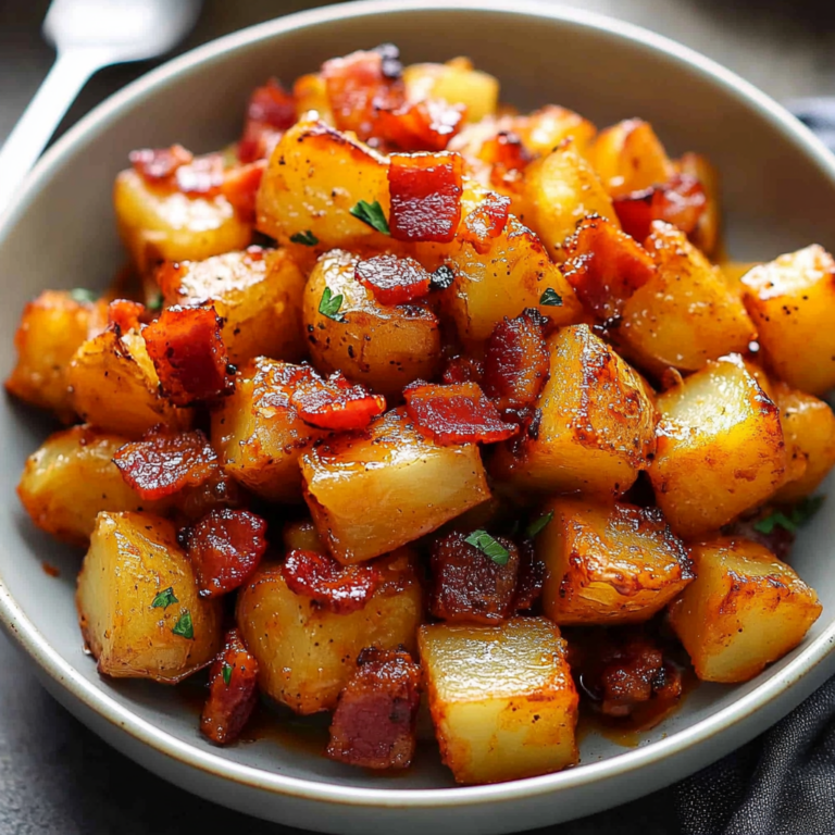 Irresistible Honey Bacon Roasted Potatoes Recipe