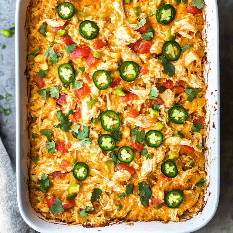 Irresistible Jalapeño Buffalo Chicken Casserole: Whole30,…