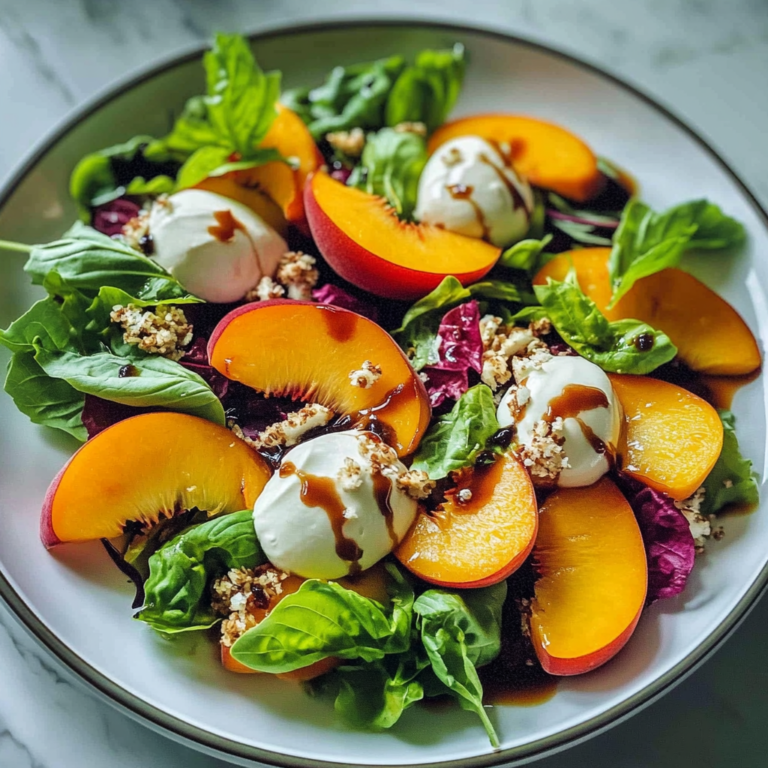 Irresistible Millionaire Peach Salad Recipe for Summer Bliss