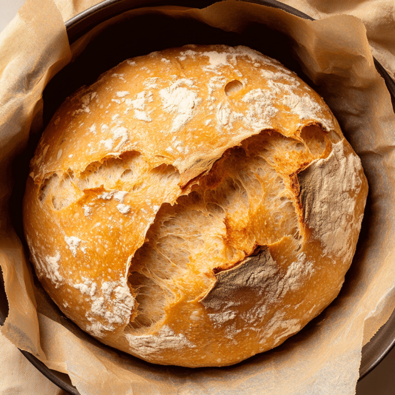 Effortless No Knead Bread: Overnight Recipe for Perfection