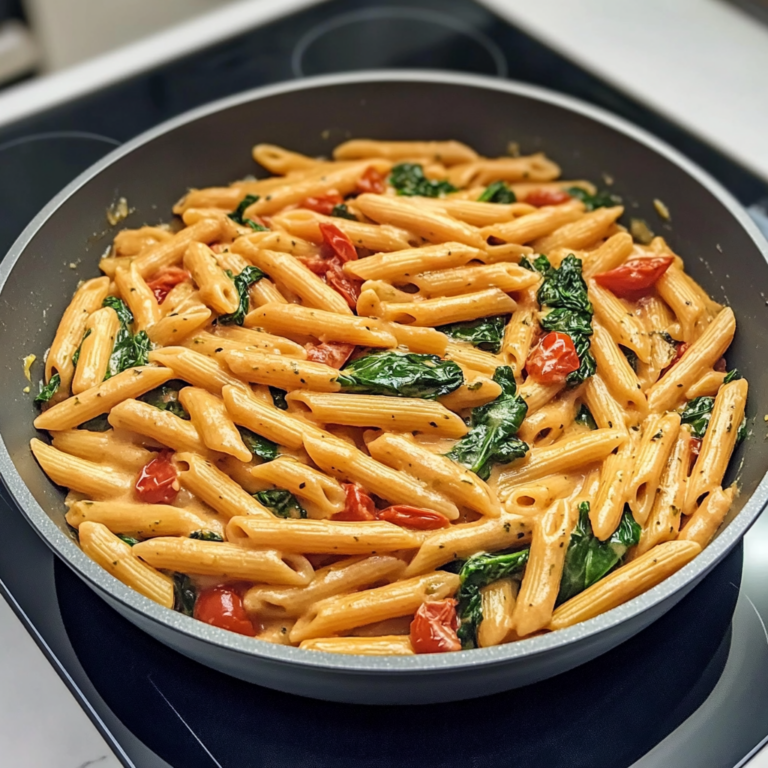 Irresistible One-Pot Spinach Tomato Pasta Recipe