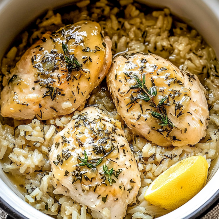 Ultimate Slow Cooker Lemon Herb Chicken and Rice Recipe