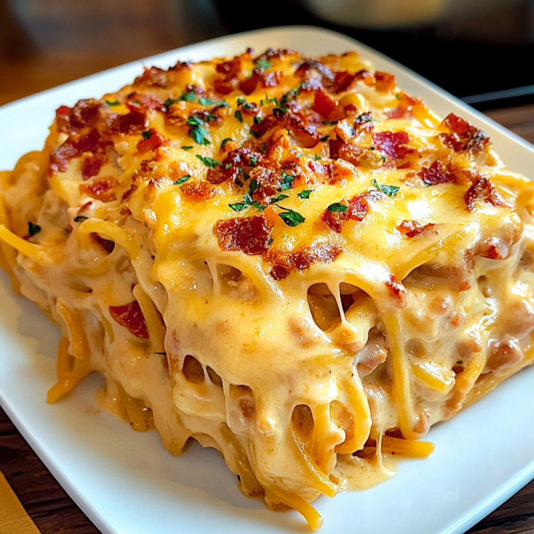 Irresistible Spicy Southern Cheesy Chicken Spaghetti Cass…