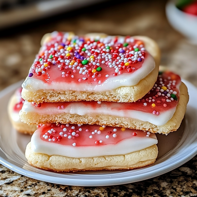 Irresistible Strawberry Pop Tart Sugar Cookies Recipe