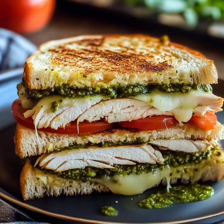 Irresistible Turkey Pesto Sandwich: Quick & Delicious Recipe
