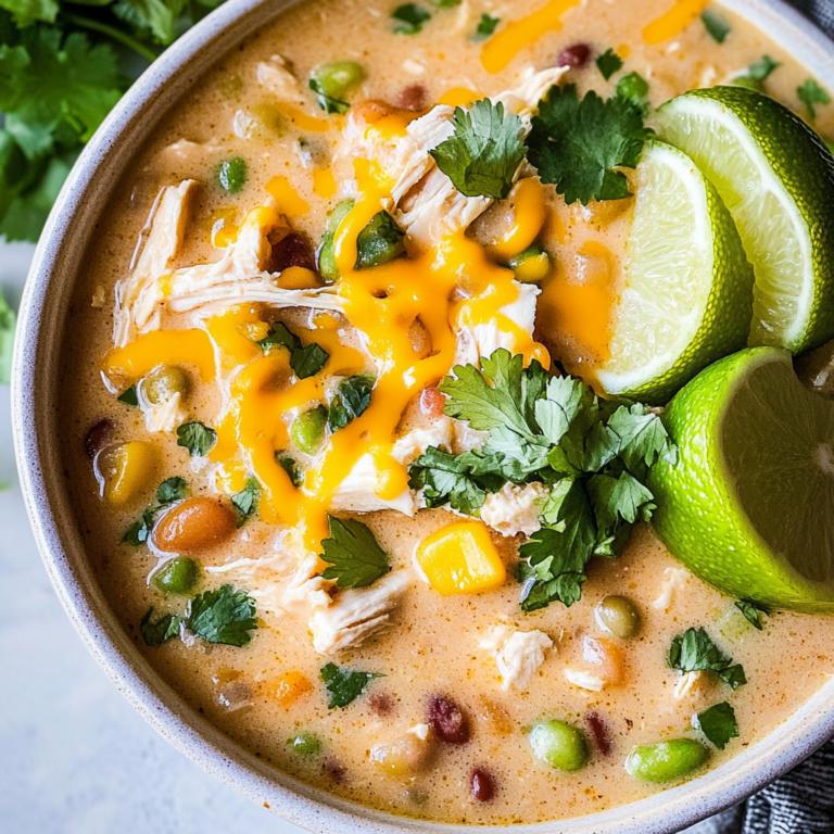 Easy White Chicken Chili: Cozy Comfort in Every Bite