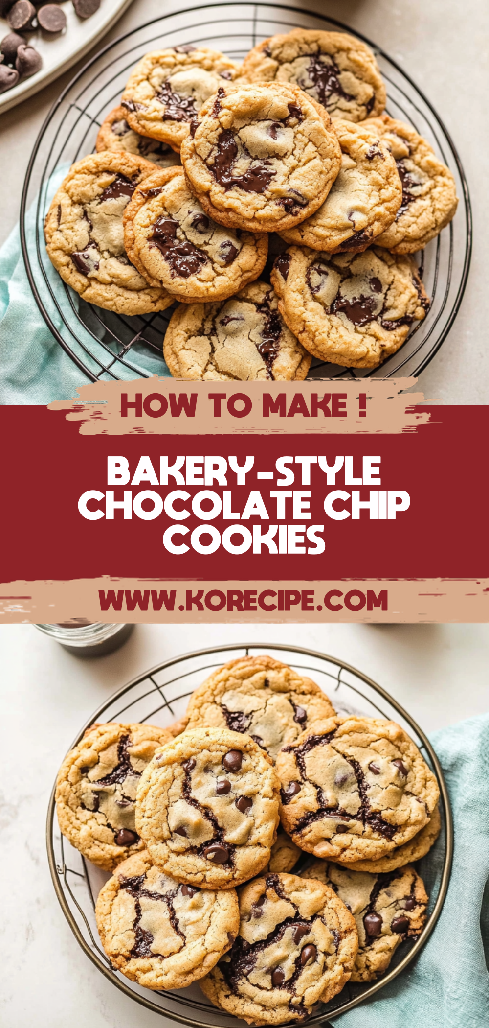 Bakery-Style Chocolate Chip Cookies