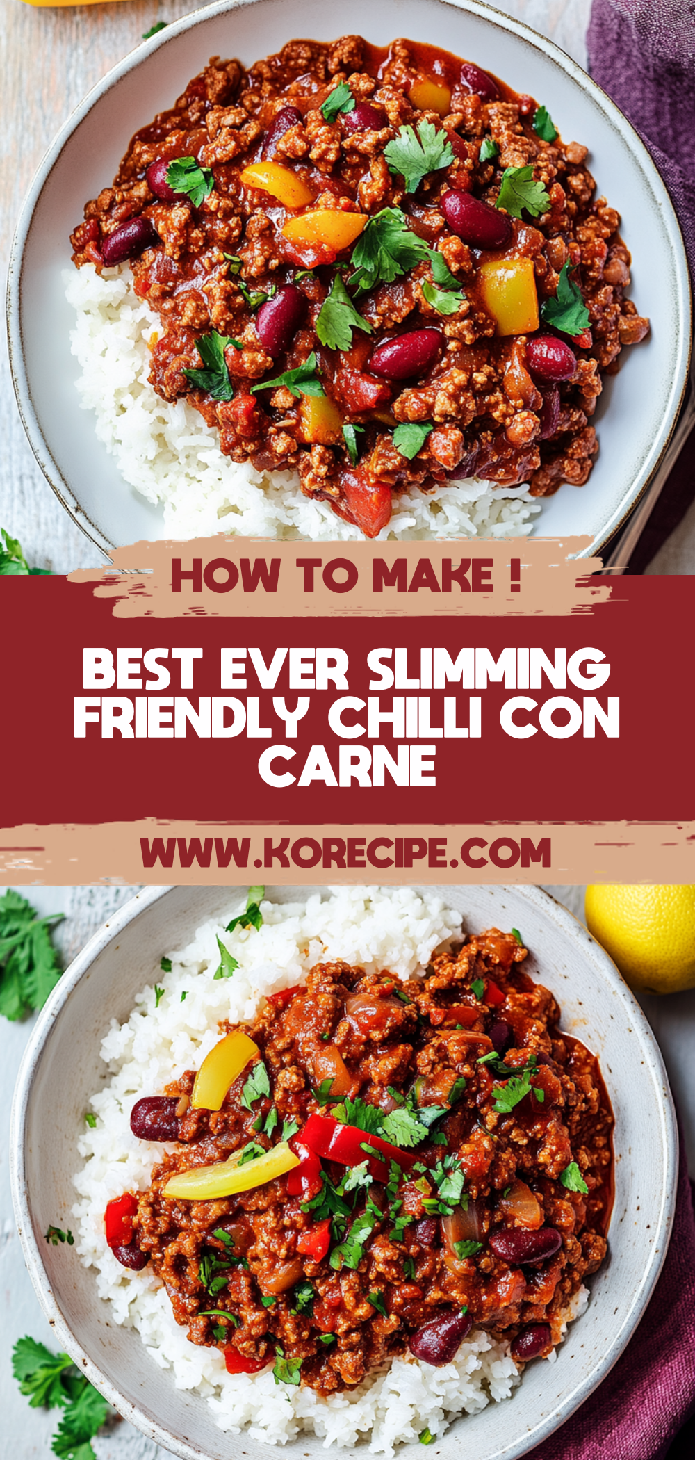 Best Ever Slimming Friendly Chilli Con Carne