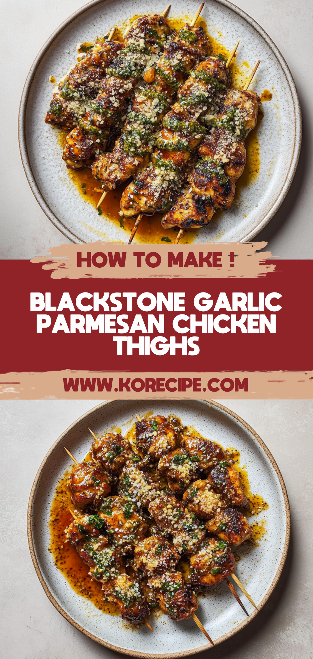 Blackstone Garlic Parmesan Chicken