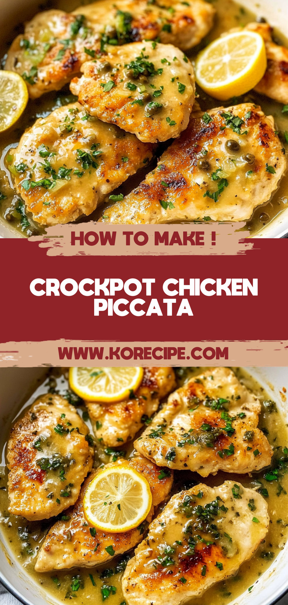 Crockpot Chicken Piccata