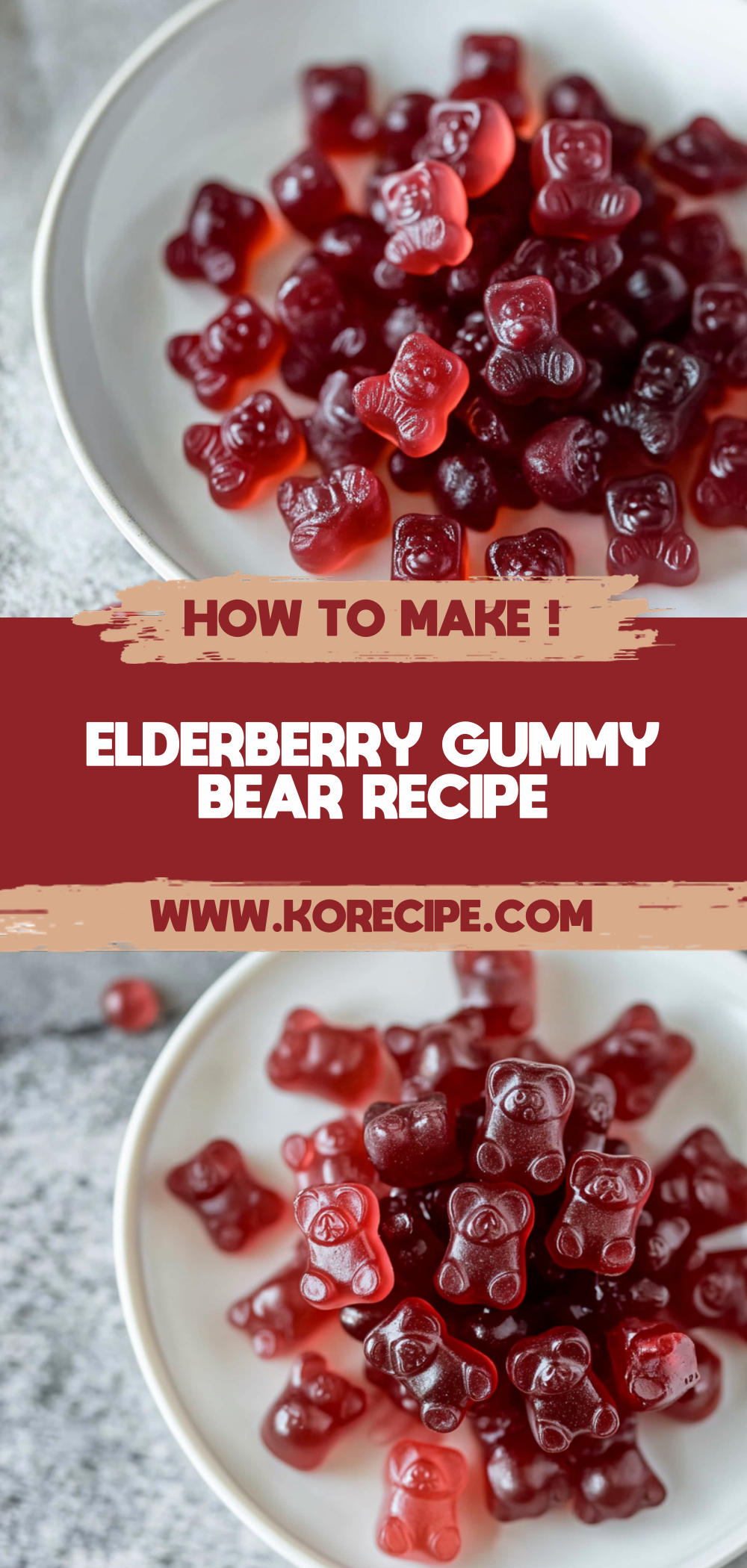 Elderberry Gummy Bear Recipe