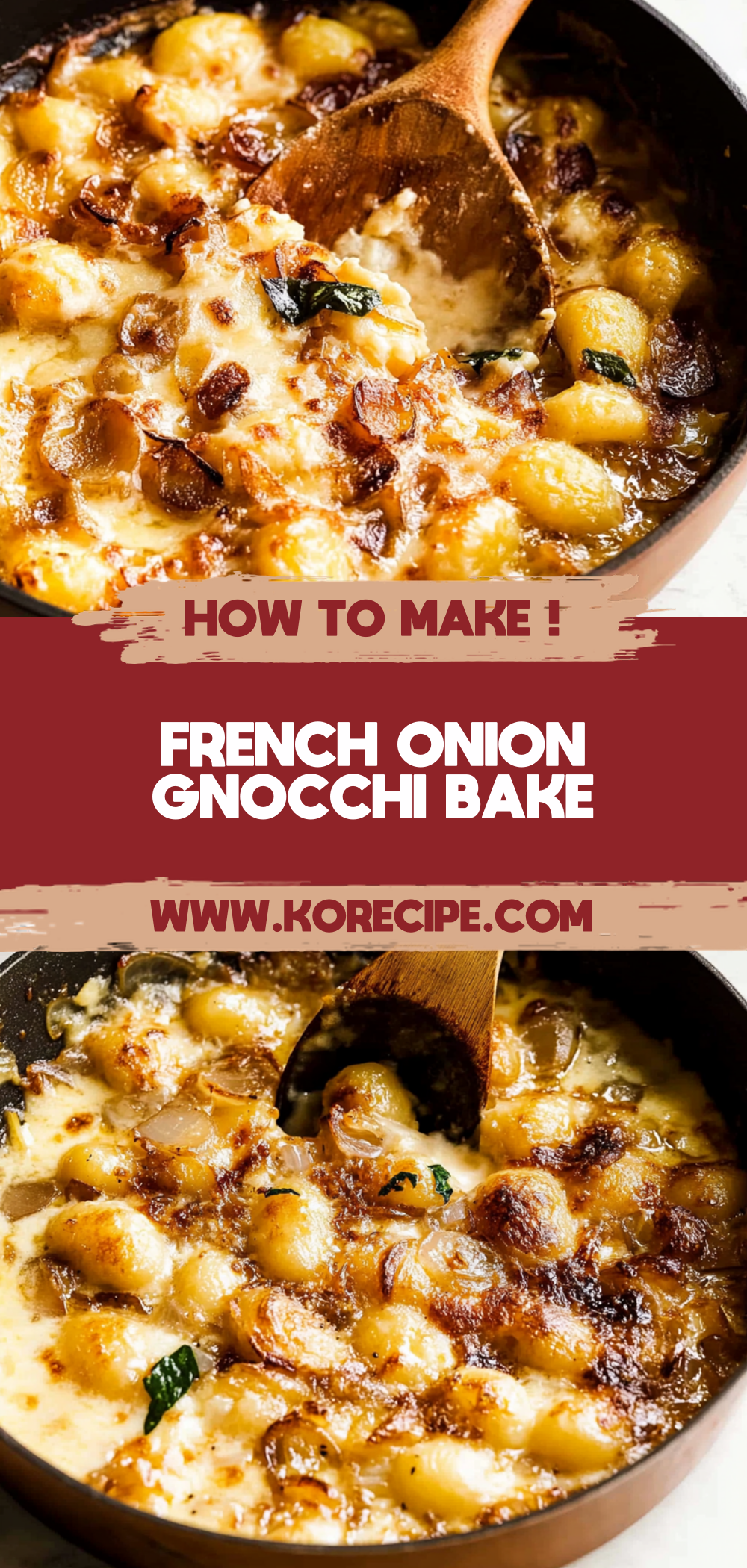 French Onion Gnocchi