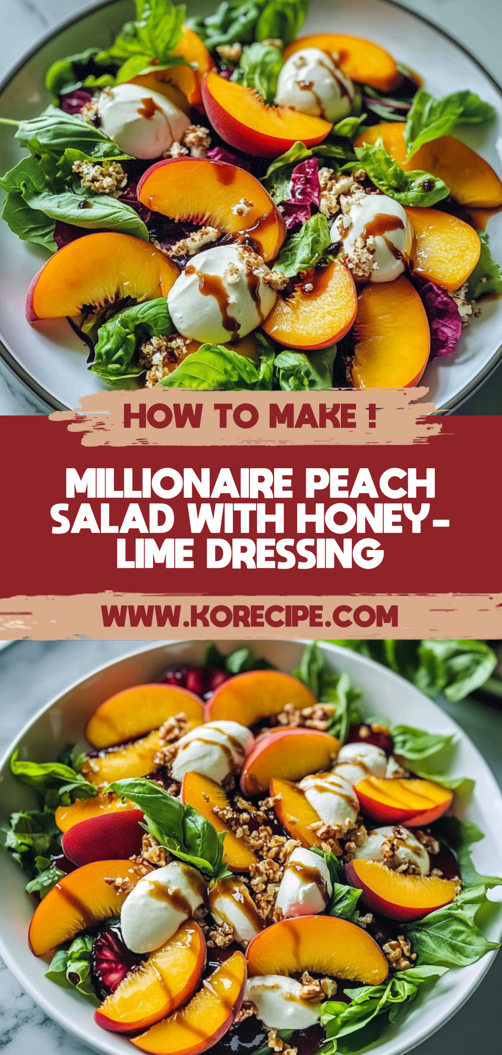 Millionaire Peach Salad