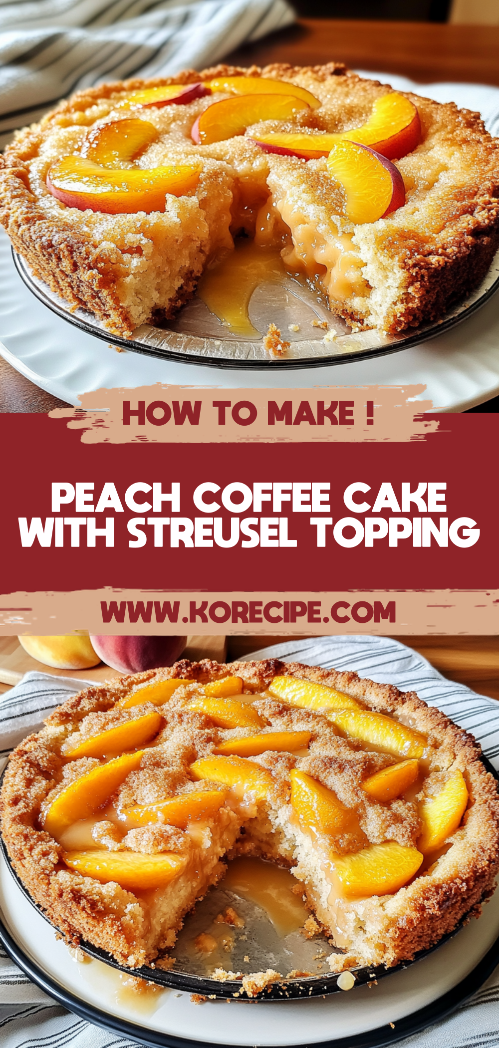 Peach Coffee Cake