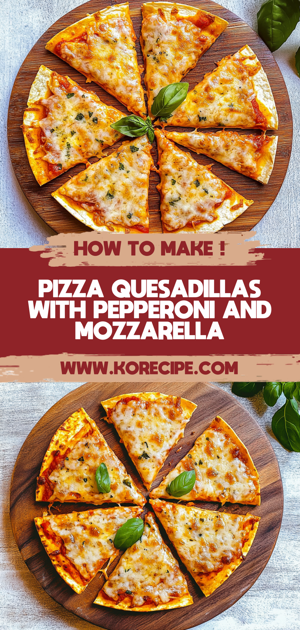 Pizza Quesadillas