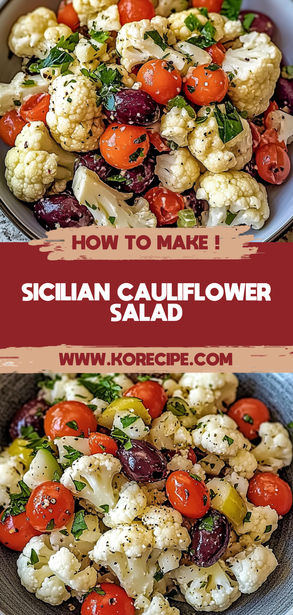 Sicilian Cauliflower Salad