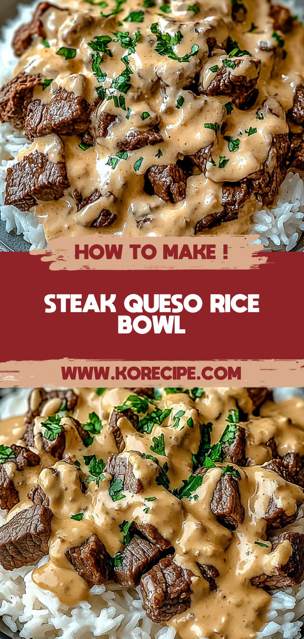 Steak Queso Rice