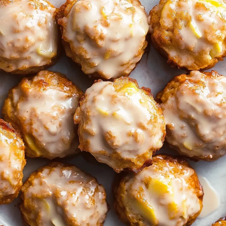 Baked Apple Fritters Recipe: Delicious and Healthy Treats