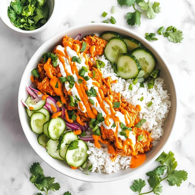 Buffalo Chicken Bowls: Spicy and Comforting Delight