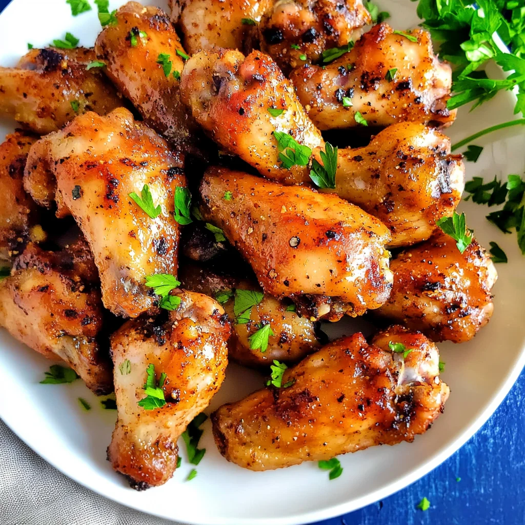 Cajun Garlic Chicken Wings: Spicy and Irresistible Delight