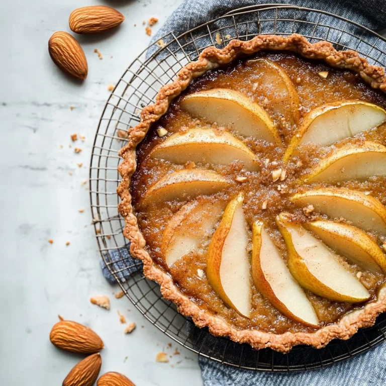 Chai Spiced Pear Almond Crumble Tart: A 42-year Secret Un…