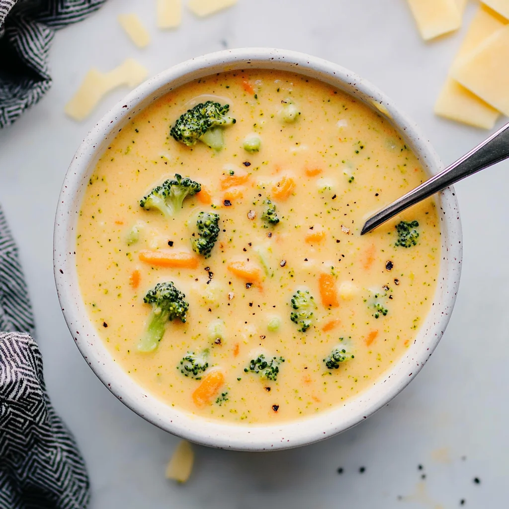 Cheddar Broccoli Soup: Creamy Comfort for Chilly Nights