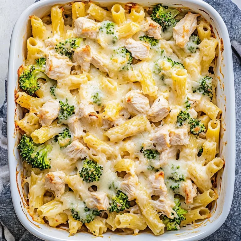 Chicken Alfredo Pasta Bake: Cozy and Creamy Delight