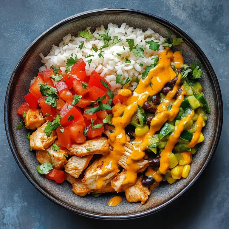 Chicken Fajita Burrito Bowl: Flavorful & Customizable Del…