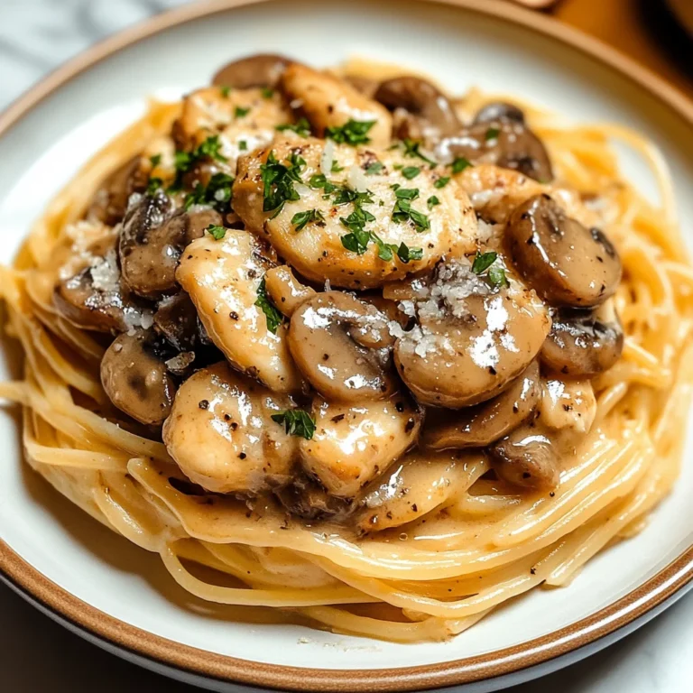Chicken Marsala Pasta: Cozy and Creamy Delight