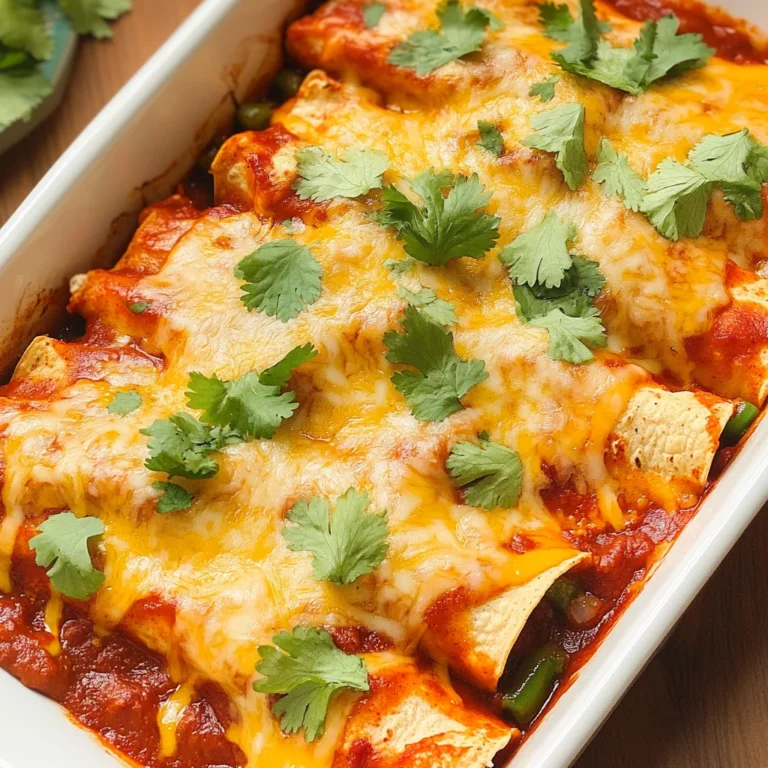 Enchilada Casserole: Comforting and Cheesy Delight