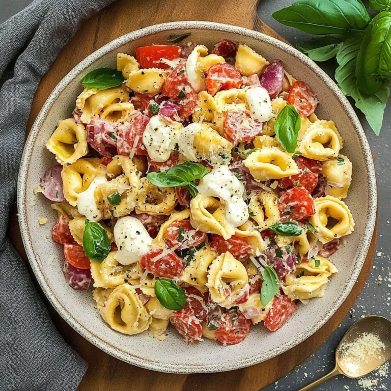 Fresh Grinder Tortellini Salad: A Flavorful Summer Hit