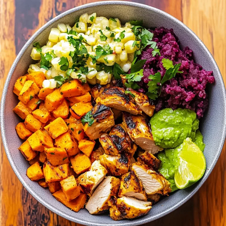 Grilled Chicken & Sweet Potato Bowl: Cozy and Nourishing …