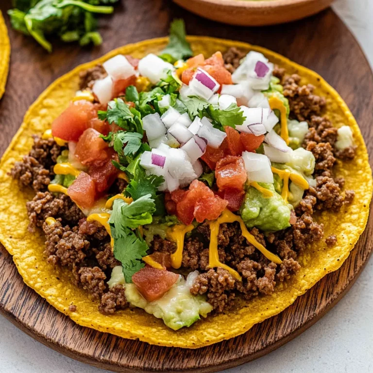 Ground Beef Tostadas: Quick and Flavorful Family Favorite