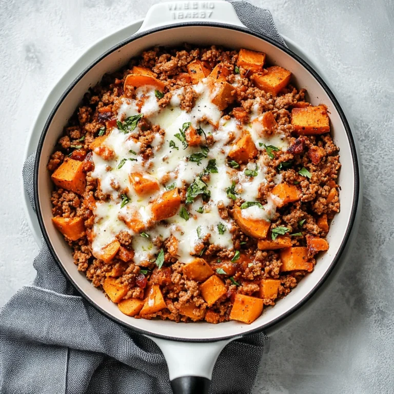 Ground Turkey Sweet Potato Bake: Cozy Comfort Food