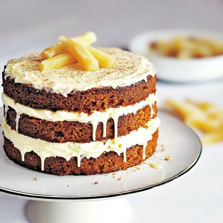 Hawaiian Carrot Pineapple Cake: An Incredible Delight