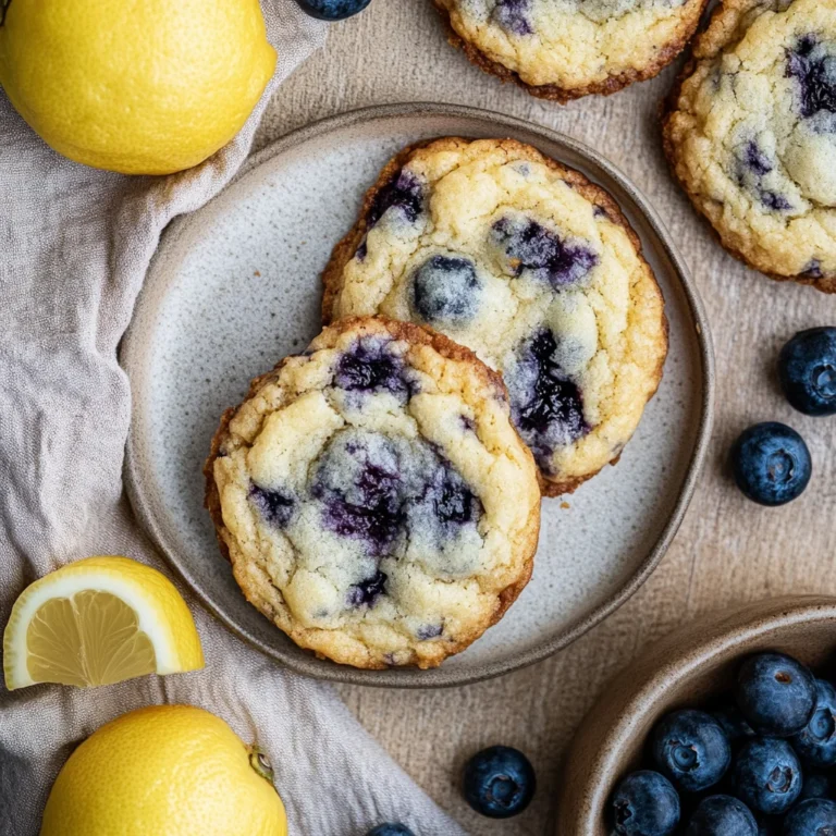 Lemon Blueberry Cookies: Bright and Zesty Treats to Love