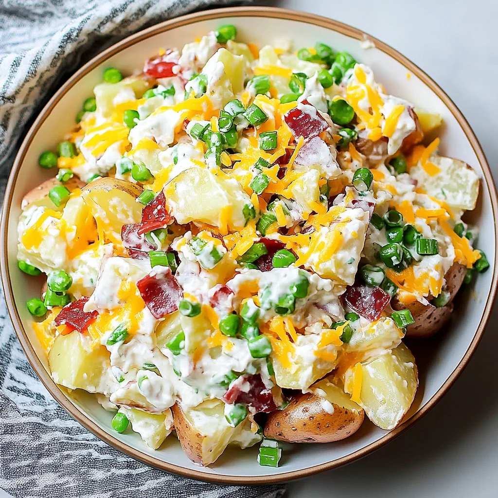 Loaded Baked Potato Salad: Creamy and Oh-So-Satisfying