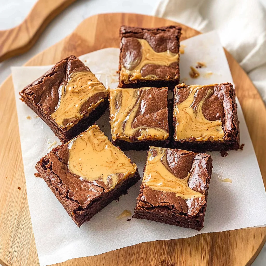 Peanut Butter Brownies: Indulgent and Oh-So-Creamy