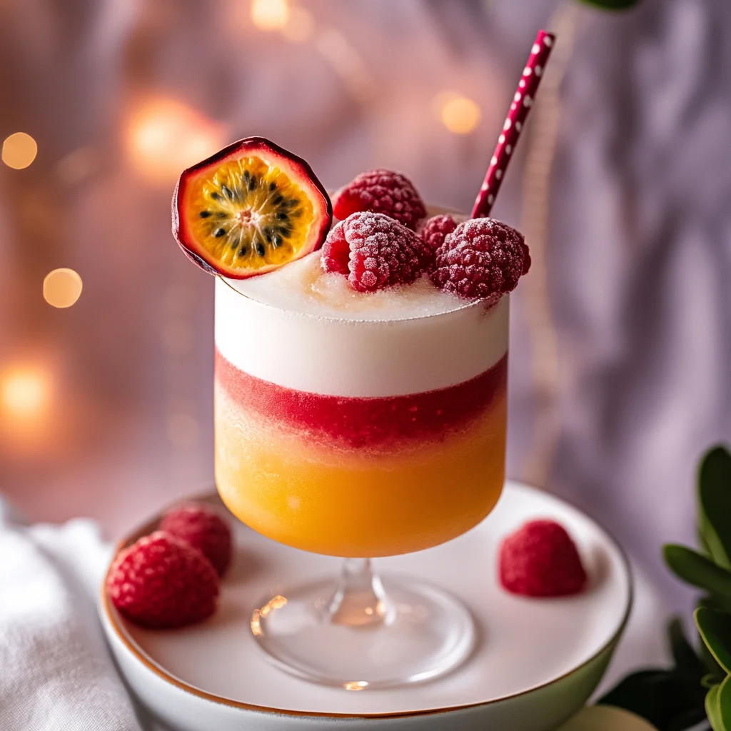 Raspberry Passionfruit Tequila Sour: Refreshingly Bold Co…