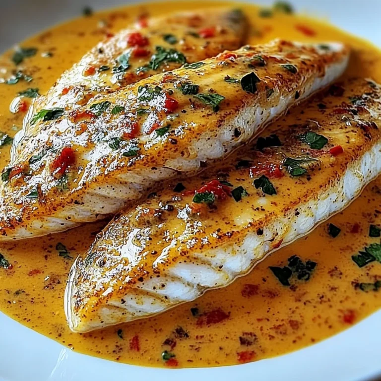 Red Snapper with Creamy Creole Sauce: A Flavor Explosion